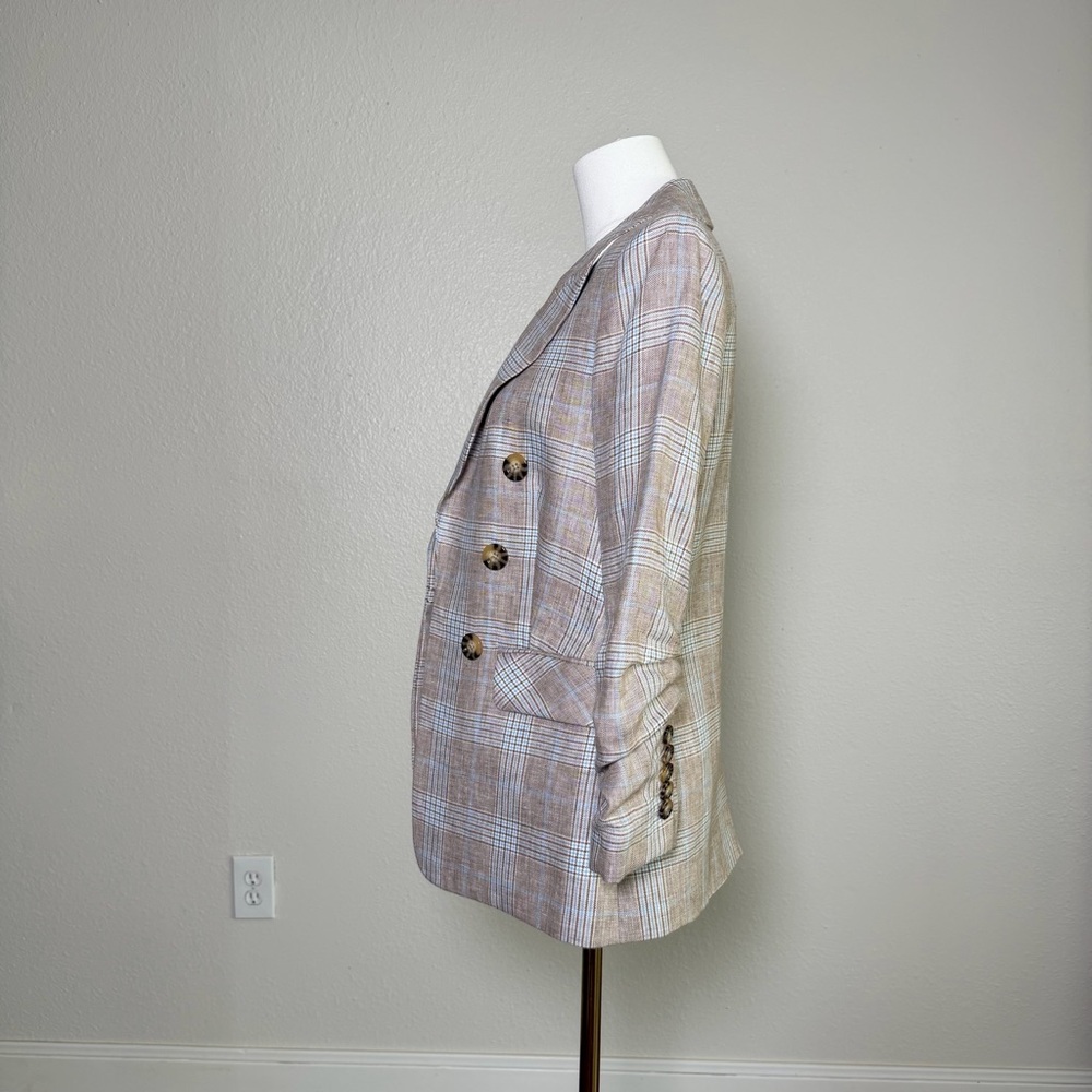 Veronica Beard Beacon Dickey Linen Blazer (Size 2) - Picture 4 of 12